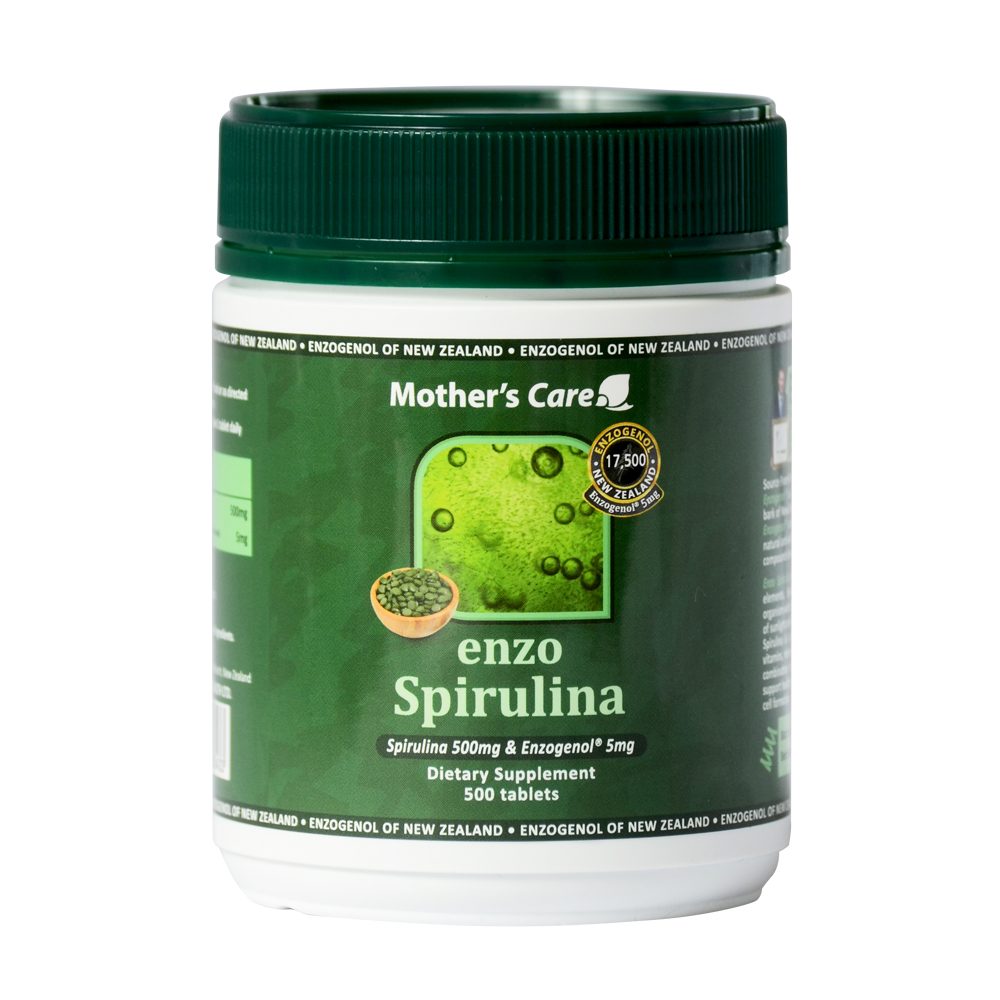 Mother's Care Enzo Spirulina 500mg 500tablets